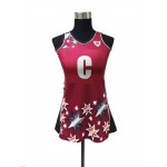 Customised Sublimated Bamboo Charcoal Netball A-Line Dress
